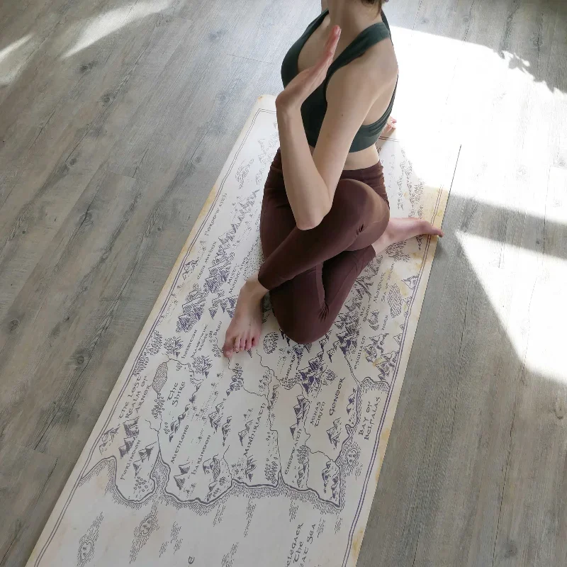 realm-of-middle-earth-yoga-mat