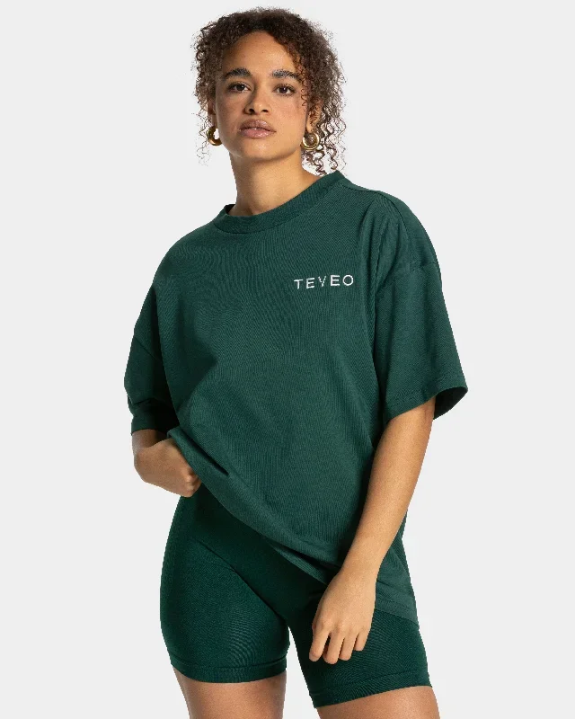 signature-oversized-t-shirt-dunkelgruen