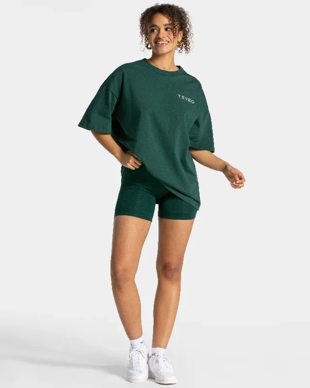 signature-oversized-t-shirt-dunkelgruen