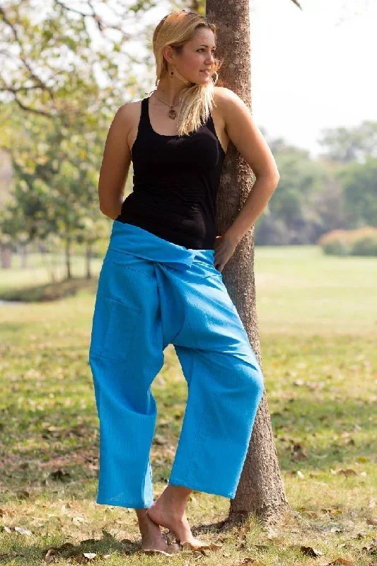 Sky Blue Fisherman Pants