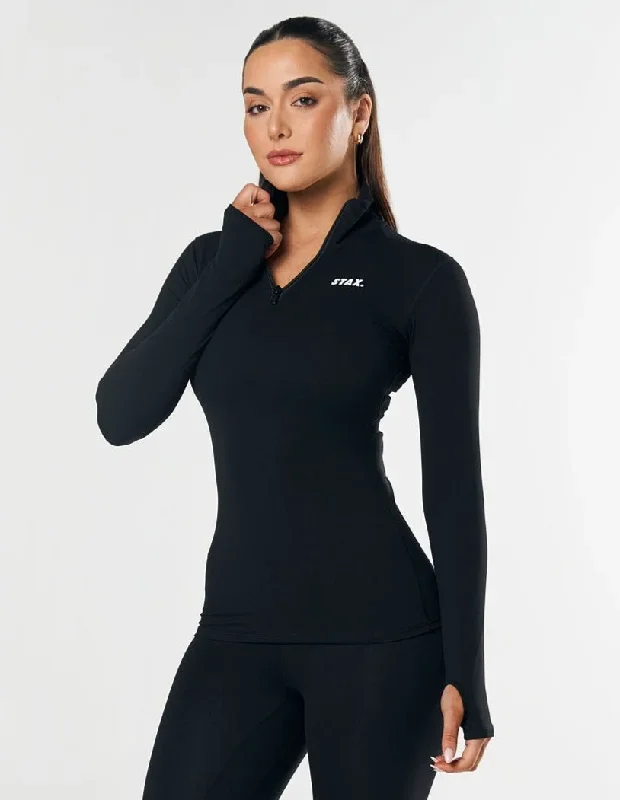 Long Sleeve Body Top NANDEX  - Black