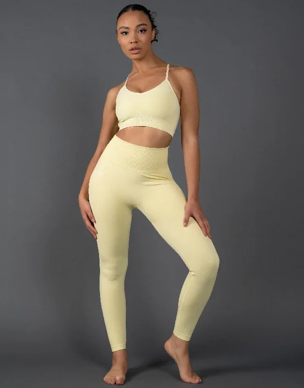 Premium Seamless Tights V5.1 - Lemon