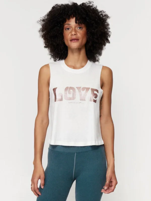 Spiritual Gangster Love Crop Tank