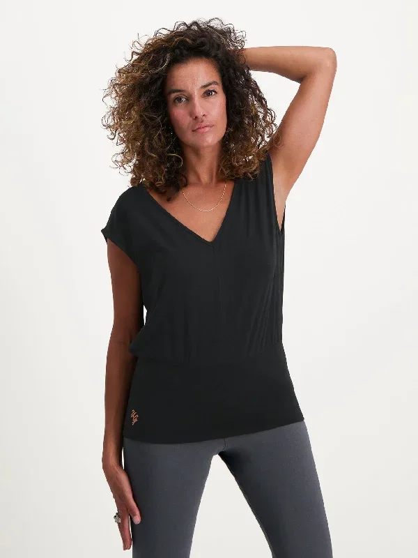 Urban Goddess Mula Yoga Top - Urban Black