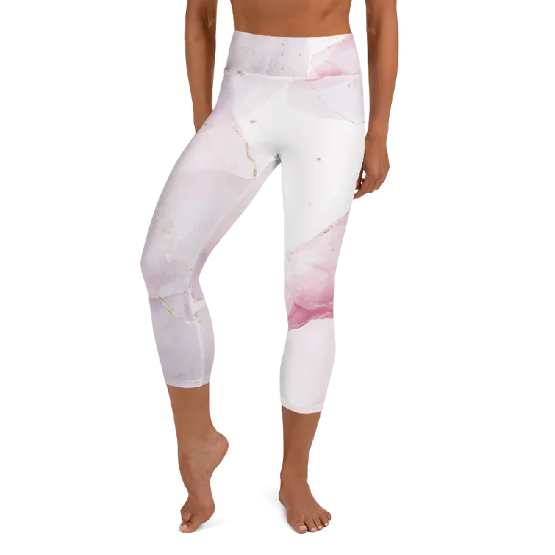 Elements High Waist Yoga Capri Leggings